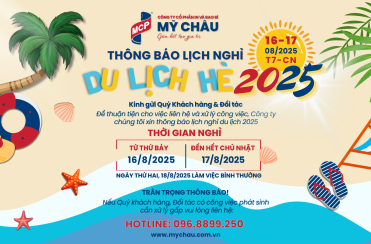 MCP | THÔNG BÁO LỊCH NGHỈ DU LỊCH HÈ 2025